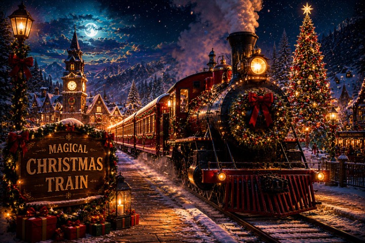 Magical Christmas Train